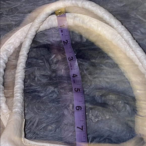 Fashion Stylish White  BEAUTIFUL Tote - Picture 8 of 15